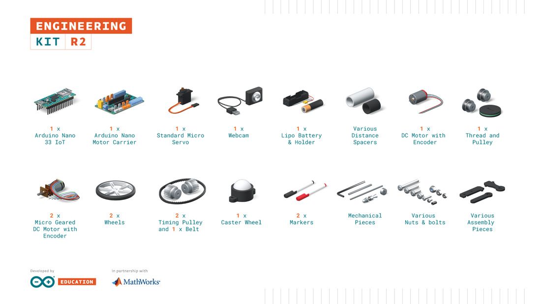 Arduino Engineering Kit Contents