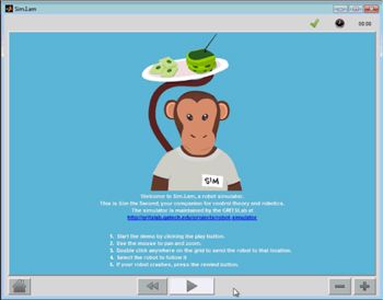 Figure 2. The Sim.I.am robot simulator. 