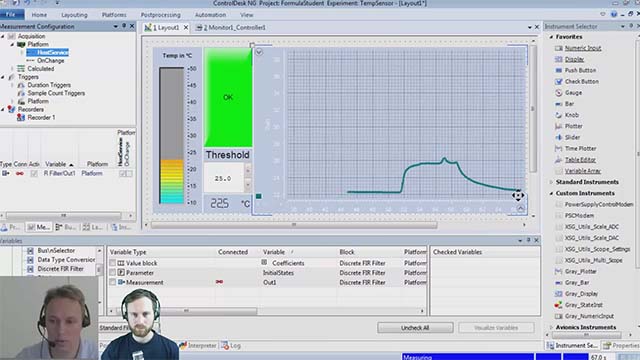 how to display a data in dspace control desk