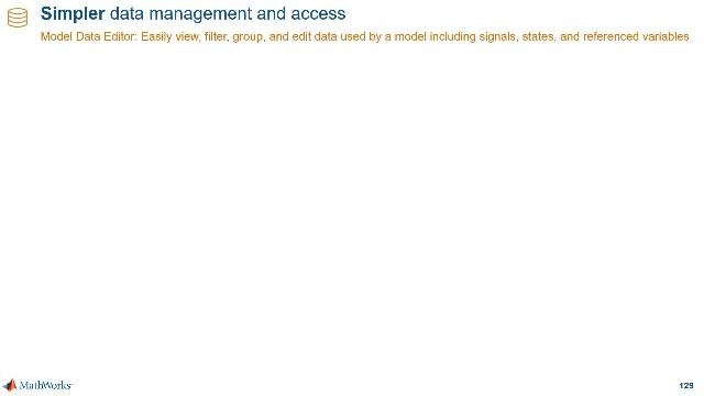 See what's new in Simulink to manage design data.