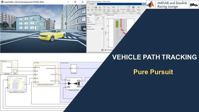 Learn how to implement a pure pursuit controller on an autonomous vehicle to track a planned path. 