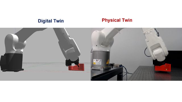 ASTRI accélère le développement d'un système de manipulation robotique avec l'utilisation d'un jumeau numérique MBSE