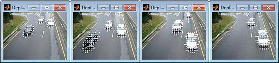 Moving object detection in a series of frames Moving object detection in a series of frames