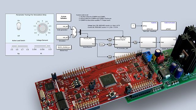 C2000 Microcontroller Blockset