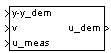 1D Observer Form [A(v),B(v),C(v),F(v),H(v)] block