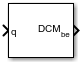 Quaternions to Direction Cosine Matrix block