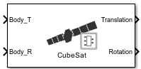 Simulation 3D CubeSat Pack block icon