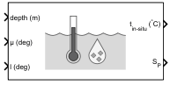 Temperature Salinity block icon