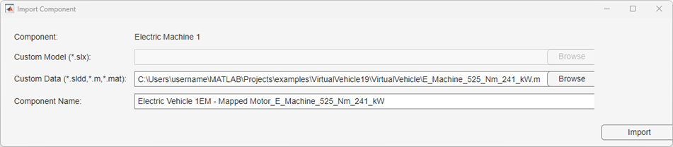 New component name