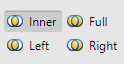Four join types with the Inner join type selected