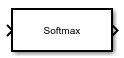 Softmax Layer block