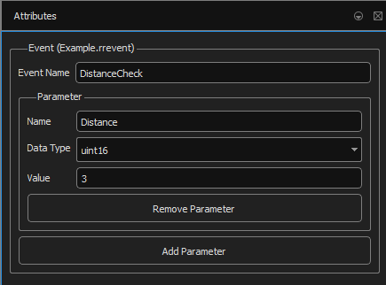 User-defined event in RoadRunner Scenario.