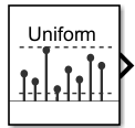 Random Source block with uniform distribution