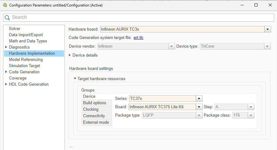 Configuration Parameters