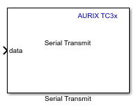 TC3x Serial Transmit block icon