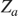 $Z_a$
