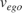 $v_{ego}$