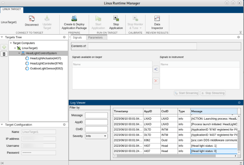 Deploy AUTOSAR Adaptive Architecture Model