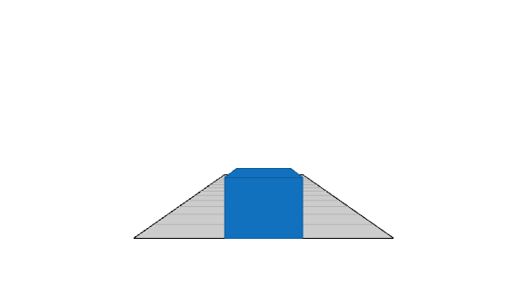 Figure contains an axes object. The hidden axes object with xlabel X (m), ylabel Y (m) contains 3 objects of type patch, line.