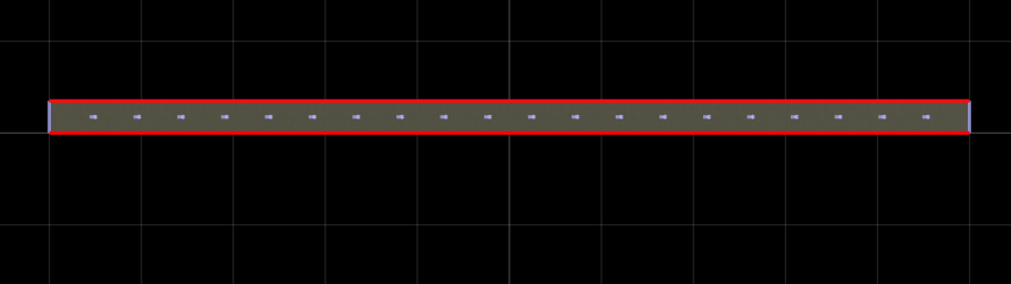 Roadrunner scene canvas with a driving lane to the left of the reference lane