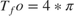 $T_fo = 4*{\pi}$