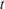 $t$