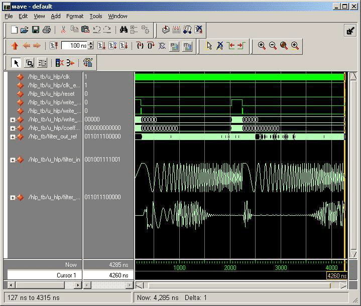 HDL Programmable FIR Filter