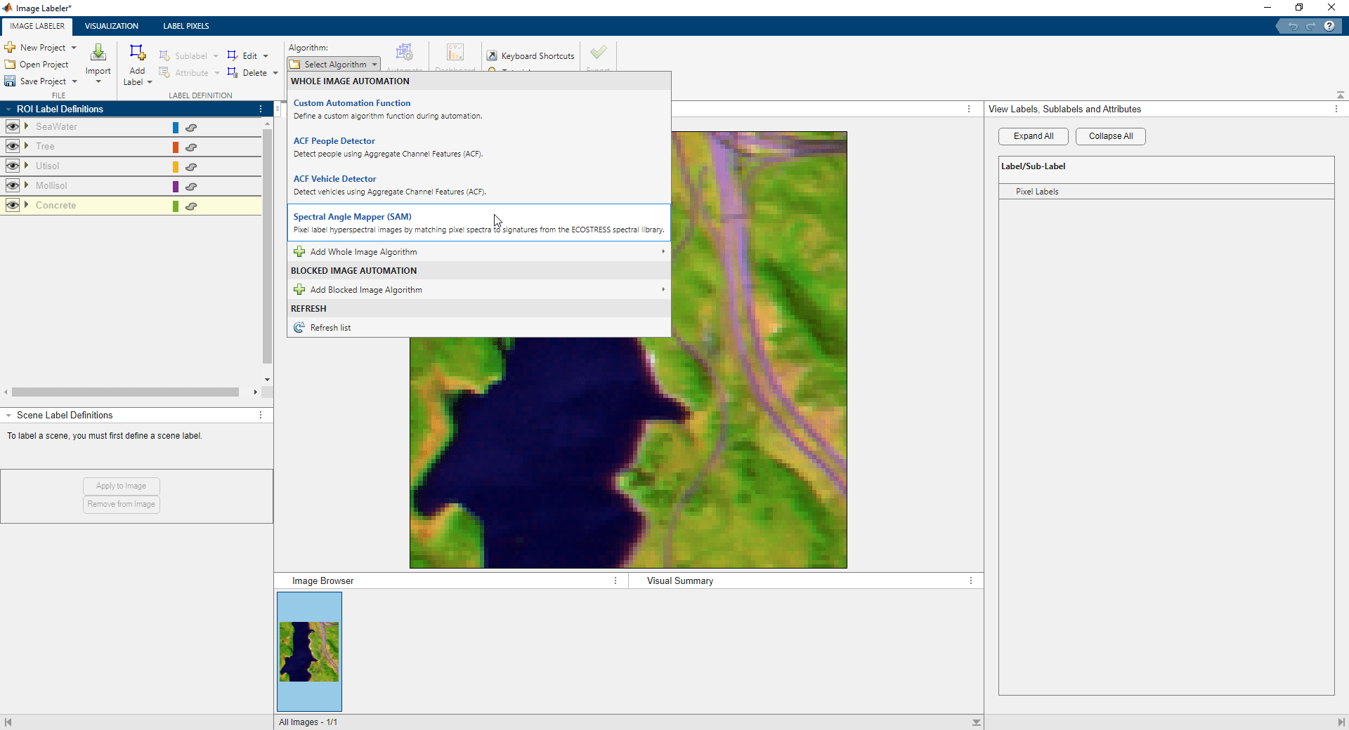 Custom automation algorithm added to Image Labeler