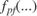 $f_{pf}(...)$