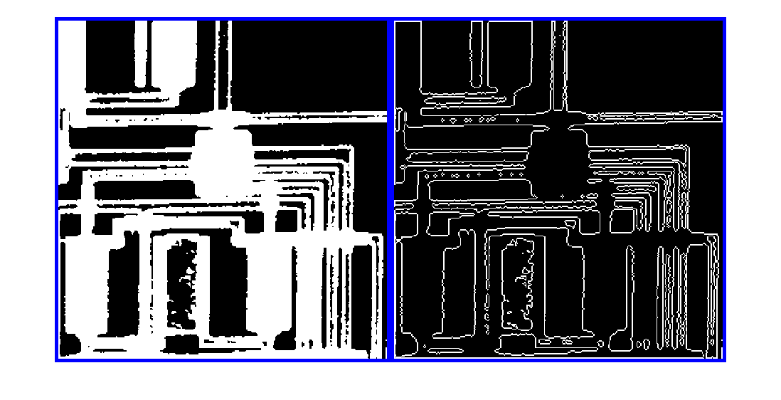 Find Perimeter Of Objects In Binary Image Matlab Bwperim Mathworks France