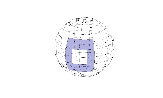 Figure contains an axes object. The hidden axes object contains 3 objects of type surface, line.