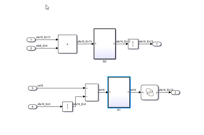 Generate Structured Text Code for Simulink Model That Has Fixed-Point Data Types