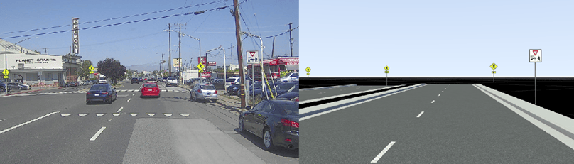 Generate RoadRunner Scene with Traffic Signs Using Recorded Sensor Data