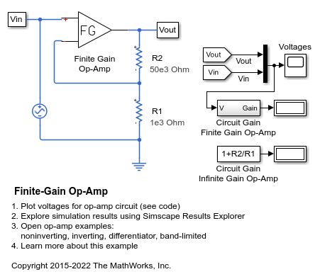 Finite-Gain Op-Amp