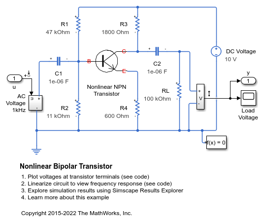 Nonlinear Bipolar Transistor