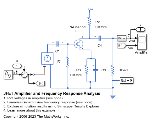 JFET Amplifier and Frequency Response Analysis