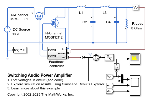 Switching Audio Power Amplifier