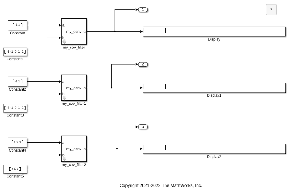 Run Simulations and Generate Code with Masked Library Subsystems Containing MATLAB Function Blocks