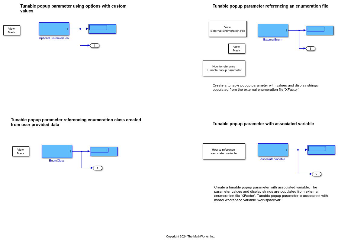 Tune Mask Enumeration Parameters - Popup and Radio Button