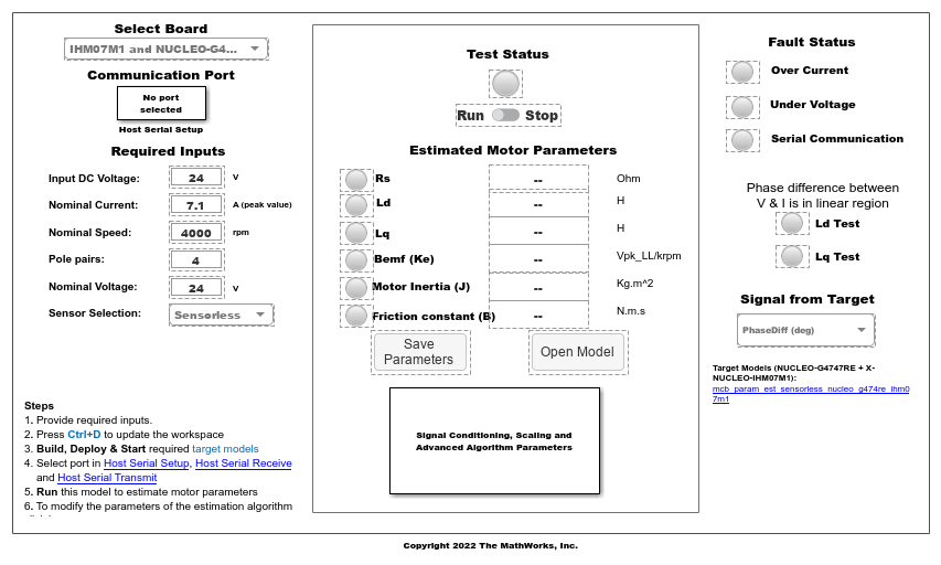 Estimate PMSM Parameters Using STM32 Processor