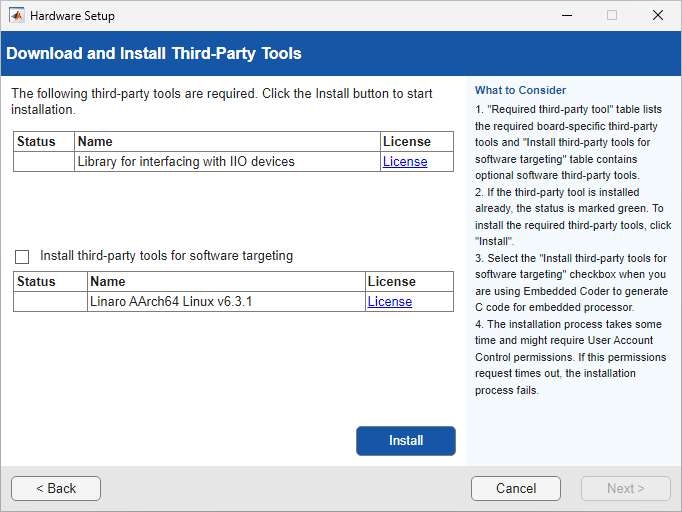Download Third-Party Tools