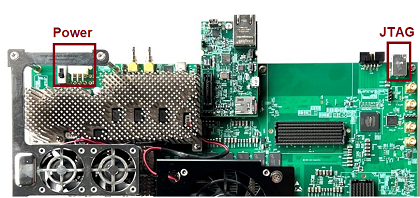 Intel Agilex 7 SoC board connections to configure the SDM