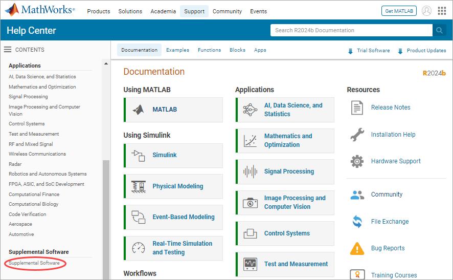 Display Custom Documentation Matlab Simulink Mathworks France