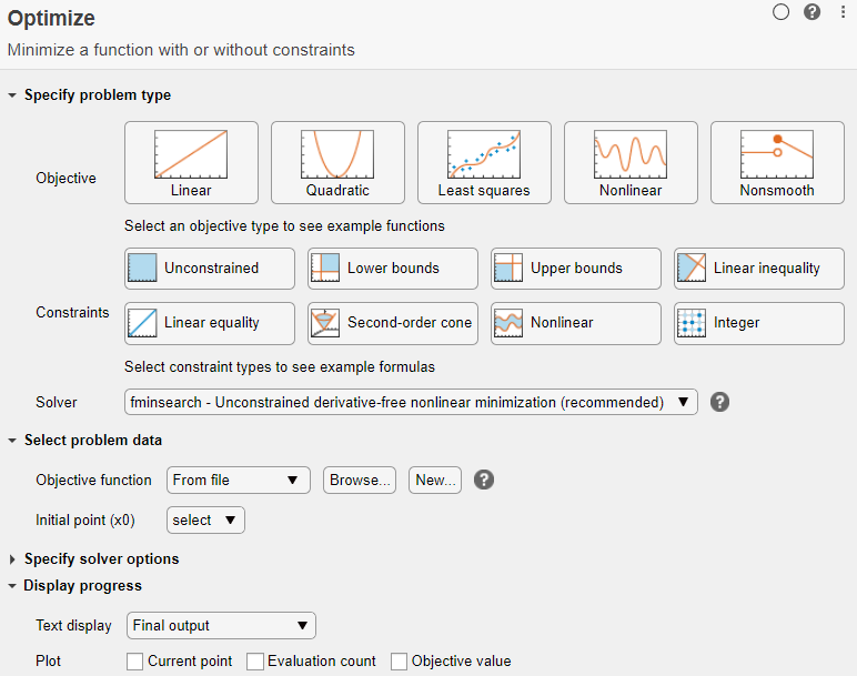 Optimize task in Live Editor