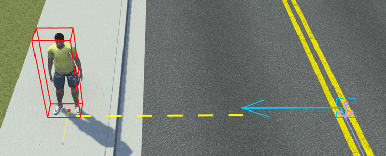 Character with back reference line