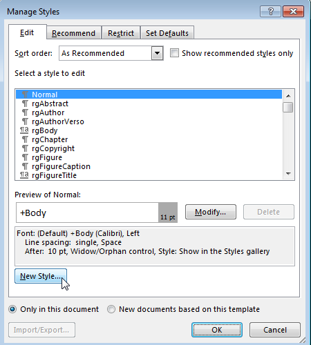 Customize Microsoft Word Report Styles Matlab Simulink Mathworks France