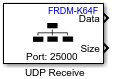 UDP Receive block