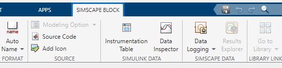 Model toolstrip showing the Add icon option