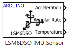 block icon for LSM6DSO IMU Sensor