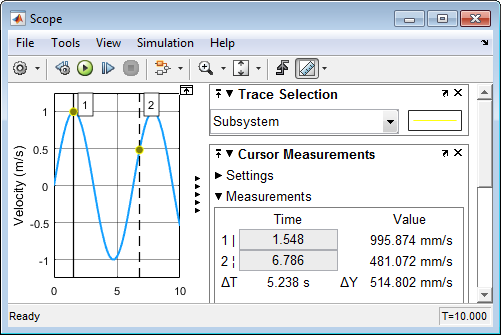 Common Scope Block Interactions - MATLAB & Simulink - MathWorks France